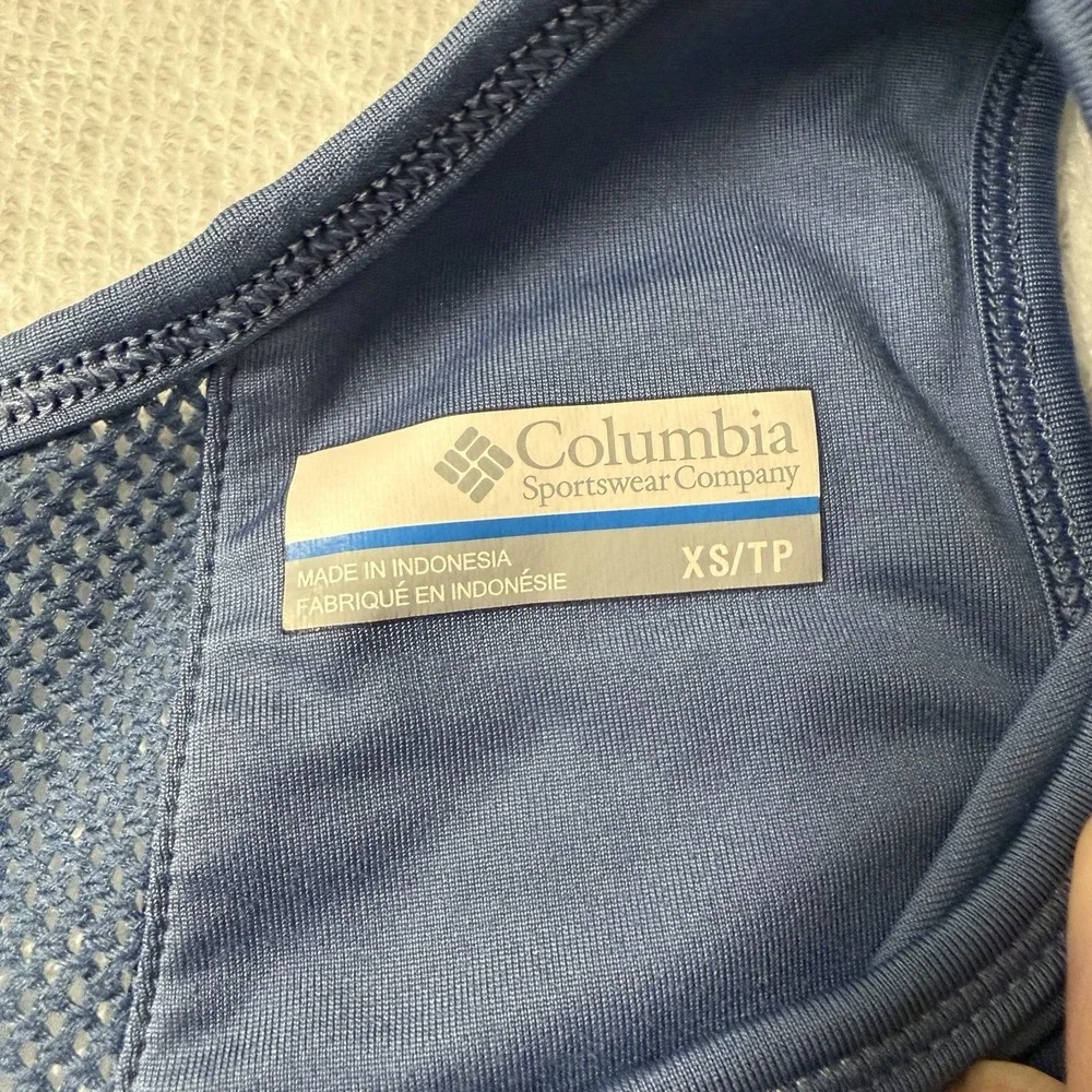 Columbia PFG Dress Size XS Womens Blue Camping Fishing Hiking Sun Dress *FLAWS*‎